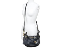 Load image into Gallery viewer, Chloe クロエ 2WAYバッグ ワンショルダーバッグ ショルダーバッグ ハンドバッグ レザー ブラック ゴールド金具 良品 中古 43874