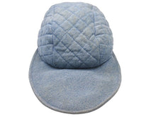 Load image into Gallery viewer, CHANEL シャネル キャップ キャスケット デニム マトラッセ ブルー インディゴ 帽子 小物 サイズ57 中古 43910