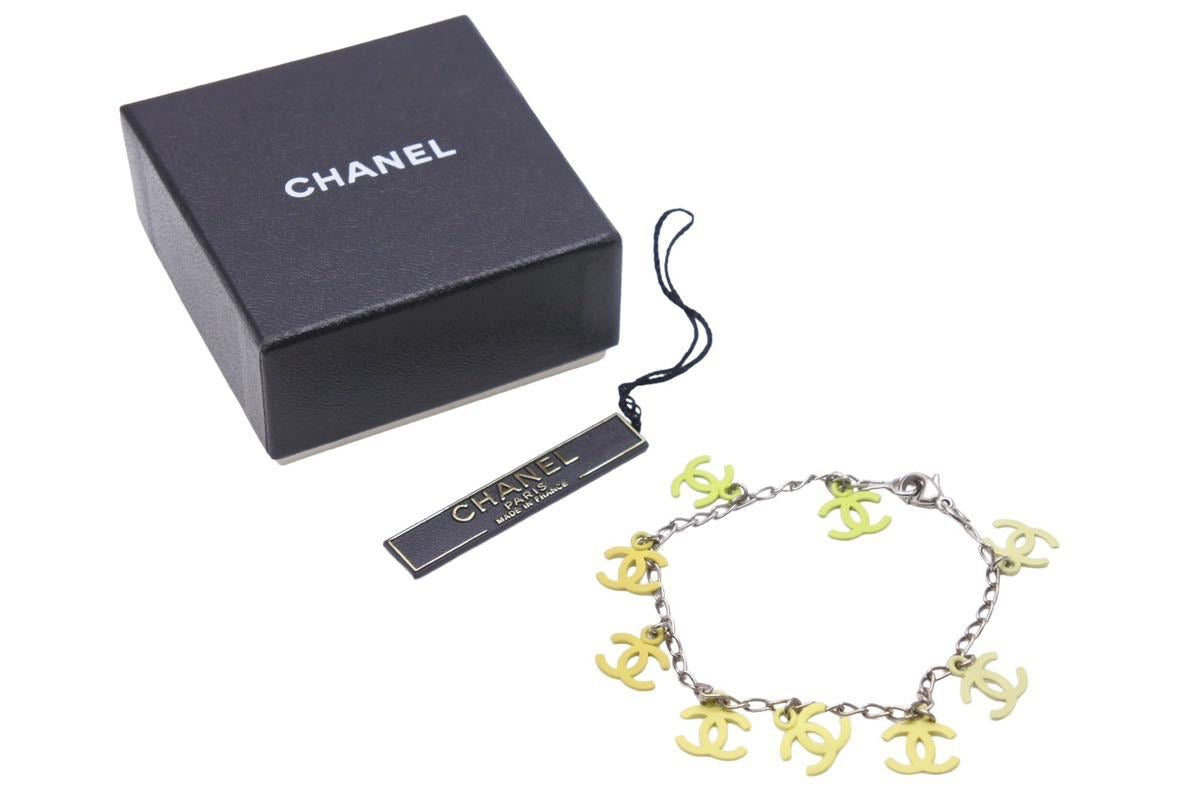 CHANEL シャネル ヴィンテージ ブレスレット ココマーク シルバー  