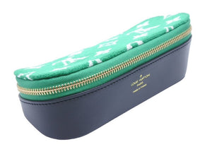 極美品 LOUIS VUITTON ルイヴィトン エテュイ リュネット GM GI0770 サングラスケース モノグラム ジャカードベルベット 中古 43944