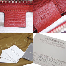 Load image into Gallery viewer, GUCCI グッチ バンブーショッパー ミディアム 2WAYバッグ ショルダーバッグ ハンドバッグ ゴールド金具 レッド 美品 中古 43956