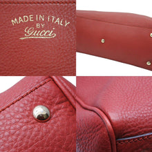 Load image into Gallery viewer, GUCCI グッチ バンブーショッパー ミディアム 2WAYバッグ ショルダーバッグ ハンドバッグ ゴールド金具 レッド 美品 中古 43956
