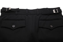 Load image into Gallery viewer, GUCCI グッチ スカート ベルト ひざ丈 UG814 レディース ウール レーヨン ブラック サイズ40 美品 中古 44001