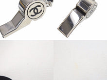 Load image into Gallery viewer, CHANEL シャネル トートバッグ ココマーク レッツレモンストレート ホイッスル ブラック ホワイト A92884 レディース 中古 44015