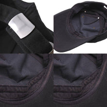 Load image into Gallery viewer, BALMAIN バルマン キャップ 帽子 ブランドロゴ RH1A009C056 コットン ブラック シルバー サイズTU 美品 中古 44018
