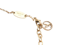 画像をギャラリービューアに読み込む, Louis Vuitton ルイヴィトン ネックレス ナノグラム アクセサリー ジュエリー LVサークル ネームタグモチーフ 美品 中古 44023