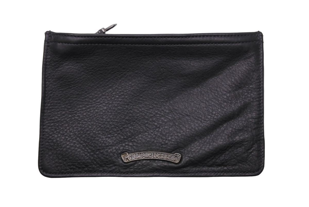 CHROME HEARTS ブラックショッパー リメイク クロムハーツ 財布（Chrome Hearts）ジッパーチェンジパース 4×5