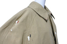 Load image into Gallery viewer, 極美品 BALENCIAGA バレンシアガ 22AW コート Artists paint-splatter car coat コットン ベージュ マルチカラー 46 中古 44047