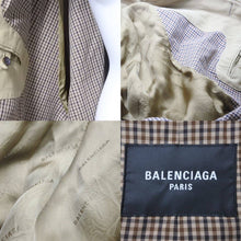 Load image into Gallery viewer, 極美品 BALENCIAGA バレンシアガ 22AW コート Artists paint-splatter car coat コットン ベージュ マルチカラー 46 中古 44047