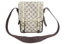画像をギャラリービューアに読み込む, LOUIS VUITTON ルイ・ヴィトン ダミエルン トロター ショルダーバッグ 鞄 カバン ロゴ キャンバス レザー 中古 44064