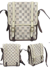 画像をギャラリービューアに読み込む, LOUIS VUITTON ルイ・ヴィトン ダミエルン トロター ショルダーバッグ 鞄 カバン ロゴ キャンバス レザー 中古 44064