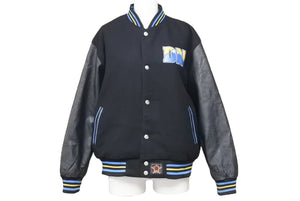 JH Design ヴィンテージ リバーシブルスタジアムジャケット 本革 NBA デンバーナゲッツ キッズ2XL 中古 44094