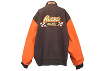 Load image into Gallery viewer, JH Design HERSHEYS ハーシー 2000 ヴィンテージ ブルゾンジャケット Reeses RACING レーシングジャケット XXL 中古 44158