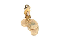 Load image into Gallery viewer, GIVENCHY ジバンシィ イヤリング ヴィンテージ アクセサリー 小物 そら豆形 GP ゴールド 美品 中古 44170