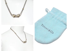 Load image into Gallery viewer, TIFFANY&amp;Co. ティファニー ダブル ハート ロープ ネックレス 925・750 コンビ シルバー ゴールド 43.3g 美品 中古 44184
