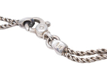 Load image into Gallery viewer, TIFFANY&amp;Co. ティファニー ダブル ハート ロープ ネックレス 925・750 コンビ シルバー ゴールド 43.3g 美品 中古 44184