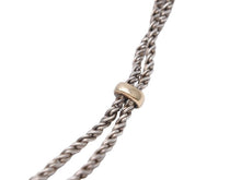 Load image into Gallery viewer, TIFFANY&amp;Co. ティファニー ダブル ハート ロープ ネックレス 925・750 コンビ シルバー ゴールド 43.3g 美品 中古 44184