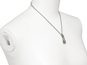 HERMES エルメス ケリー カデナ ネックレス シルバー925 12.3g アクセサリー ジュエリー 小物 中古 44185
