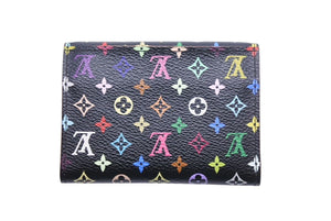 LOUIS VUITTON ルイヴィトン アンヴェロップ カードケース カルト ドゥ ヴィジット 財布 モノグラムマルチカラー 美品 中古 44231