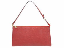 Load image into Gallery viewer, LOUIS VUITTON ポシェット アクセソワール ハンドバッグ エピ レザー カーマイン レッド M40776 美品 中古 44254