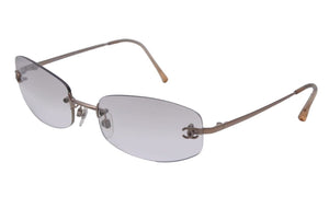極美品 CHANEL シャネル サングラス ココマーク メガネ 眼鏡 アイウェア ロゴ 4002 c.194/61 クリア 57□19 中古 44265