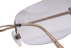 極美品 CHANEL シャネル サングラス ココマーク メガネ 眼鏡 アイウェア ロゴ 4002 c.194/61 クリア 57□19 中古 44265