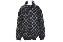 Load image into Gallery viewer, LOUIS VUITTON ルイヴィトン 21SS モノグラム フリース オーバーサイズ ブルゾン HKY44W ブラック サイズ 44 美品 中古 44274