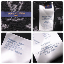 Load image into Gallery viewer, LOUIS VUITTON ルイヴィトン 21SS モノグラム フリース オーバーサイズ ブルゾン HKY44W ブラック サイズ 44 美品 中古 44274