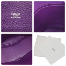 Load image into Gallery viewer, HERMES エルメス ソーケリー26 ブルーオーシャン ウルトラバイオレット □Q 2013年 バイカラー 美品 中古 44303
