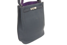 Load image into Gallery viewer, HERMES エルメス ソーケリー26 ブルーオーシャン ウルトラバイオレット □Q 2013年 バイカラー 美品 中古 44303