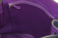 Load image into Gallery viewer, HERMES エルメス ソーケリー26 ブルーオーシャン ウルトラバイオレット □Q 2013年 バイカラー 美品 中古 44303