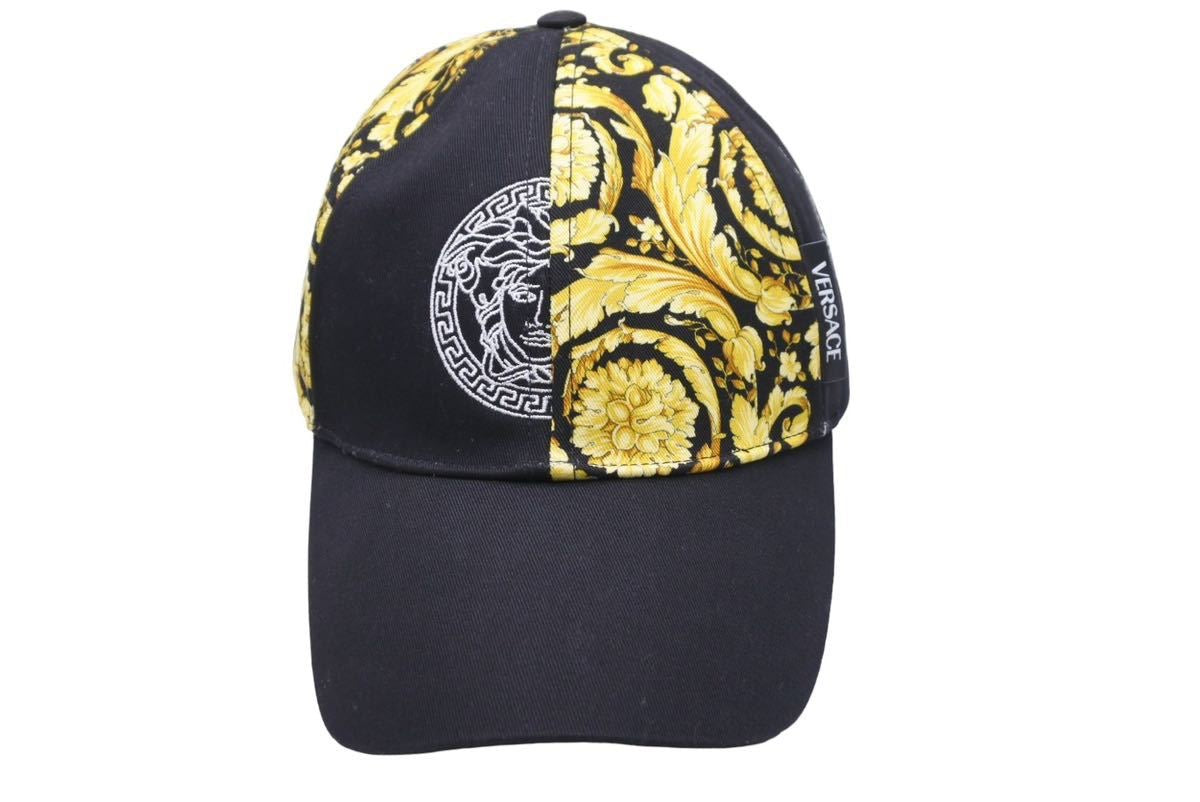 VERSACE ヴェルサーチ バロッコプリント メデューサ キャップ