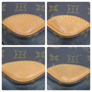LOUIS VUITTON ルイ・ヴィトン モノグラム アマゾン ショルダーバッグ ポシェット ブラウン 斜め掛け M45236 中古 44317