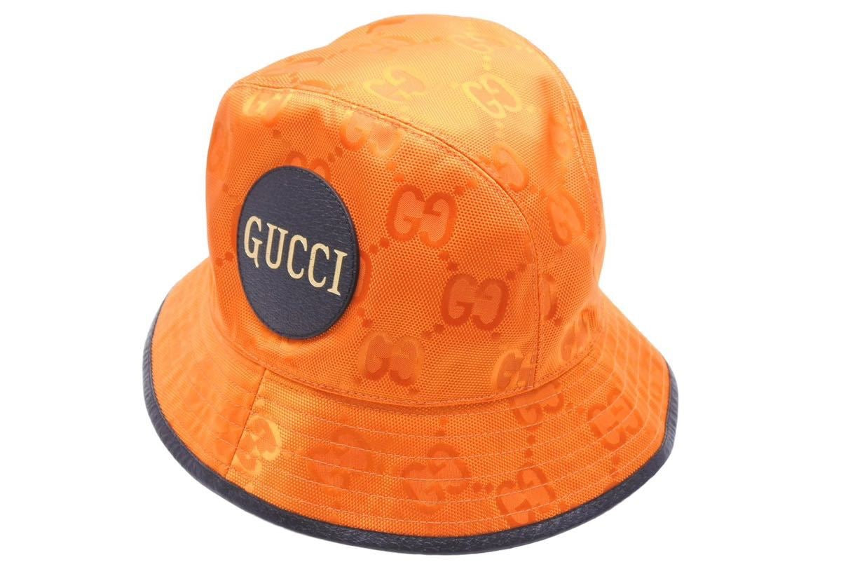 GUCCI　グッチ　GGロゴ　素敵な帽子　ハット　袋 楽天市場】GUCCI グッチ バケットハット 576371 4HAC3