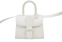 画像をギャラリービューアに読み込む, DELVAUX デルボー ブリヨンPM ハンドバッグ ホワイトボックスカーフ 美品 中古 44338