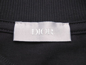 DIOR ディオール KENNY SCHARF ケニーシャーフ 21AW オーバーサイズTシャツ 193J635A0677 ブラック ブルー 美品 中古 44341