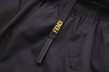 Load image into Gallery viewer, FENDI フェンディ Swim shorts スイムパンツ ハーフパンツ トランクス 水着 FXB077 ナイロン ブラック サイズ44 美品 中古 44344