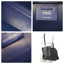 画像をギャラリービューアに読み込む, FENDI フェンディ 2WAYバッグ ハンドバッグ ショルダーバッグ トロワジュール 8BH279 ブラック ピンク ホワイト 良品 中古 44387