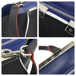 FENDI フェンディ 2WAYバッグ ハンドバッグ ショルダーバッグ トロワジュール 8BH279 ブラック ピンク ホワイト 良品 中古 44387