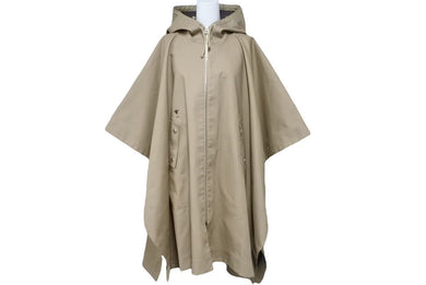 新品同様 Christian Dior クリスチャンディオール トレンチコート ポンチョ 147M34A3905 ベージュ コットン XXS 中古 44399
