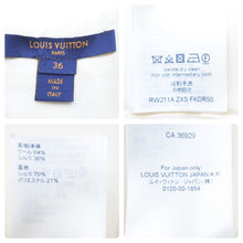 画像をギャラリービューアに読み込む, 極美品 Louis Vuitton ルイヴィトン ゲームオンワンピース RW211A ZXS FKDR50 ウール シルク マルチカラー サイズ36 中古 44414