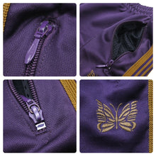 Load image into Gallery viewer, Needles ニードルス TRACK PANT トラックパンツ Narrow ナロー BG213 ポリエステル パープル サイズM 美品 中古 44429