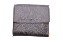 Load image into Gallery viewer, LOUIS VUITTON ルイ ヴィトン ポルトフォイユ エリーズ 二つ折り財布 M61654 モノグラム ブラウン ゴールド金具 良品 中古 44517