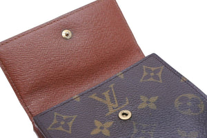 LOUIS VUITTON ルイ ヴィトン ポルトフォイユ エリーズ 二つ折り財布 M61654 モノグラム ブラウン ゴールド金具 良品 中古 44517