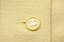 Load image into Gallery viewer, CHANEL シャネル テーラードジャケット アウター ココマークボタン C-TK-5914 ウール ナイロン イエロー 美品 中古 44557