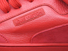 Load image into Gallery viewer, 未使用 最小サイズ LOUIS VUITTON × KANYE WEST ルイヴィトン × カニエウエストドンズ スニーカー 靴 レッド サイズ5 24.5 中古 44576