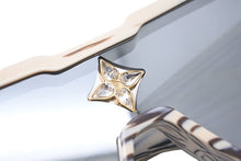 画像をギャラリービューアに読み込む, LOUIS VUITTON ルイヴィトン 21SS サングラス LV サイクロン サングラス マーブル Z1643E VINDI 美品 中古 44601