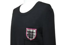 Load image into Gallery viewer, CHANEL シャネル ニット ココマーク エンブレム トップス P46564K05822 ウール ブラック レディース サイズ36 美品 中古 44610