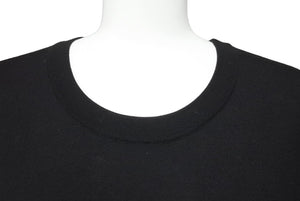 CHANEL シャネル ニット ココマーク エンブレム トップス P46564K05822 ウール ブラック レディース サイズ36 美品 中古 44610