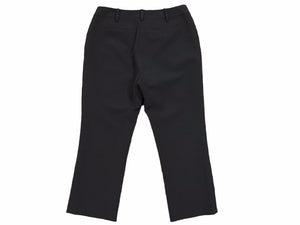 極美品 FOXEY NEW YORK フォクシー ニューヨーク スラックス パンツ ブラック 25654 NSWFA204T サイズ38 中古 44614